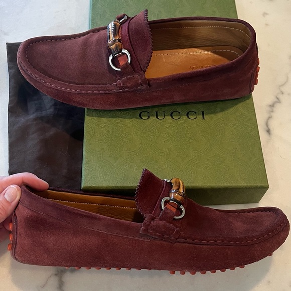 Gucci Men’s Loafer with Bamboo Horsebit, Size 8, excellent condition - Picture 7 of 10